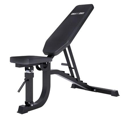 Banc de musculation Gorilla Sports multi-positions acier inclinable