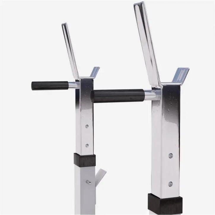 BANC DE MUSCULATION BLANC CLASSIQUE AVEC SET D'HALTERES COMPLET 97,5 KG | MUSCUL 9/12