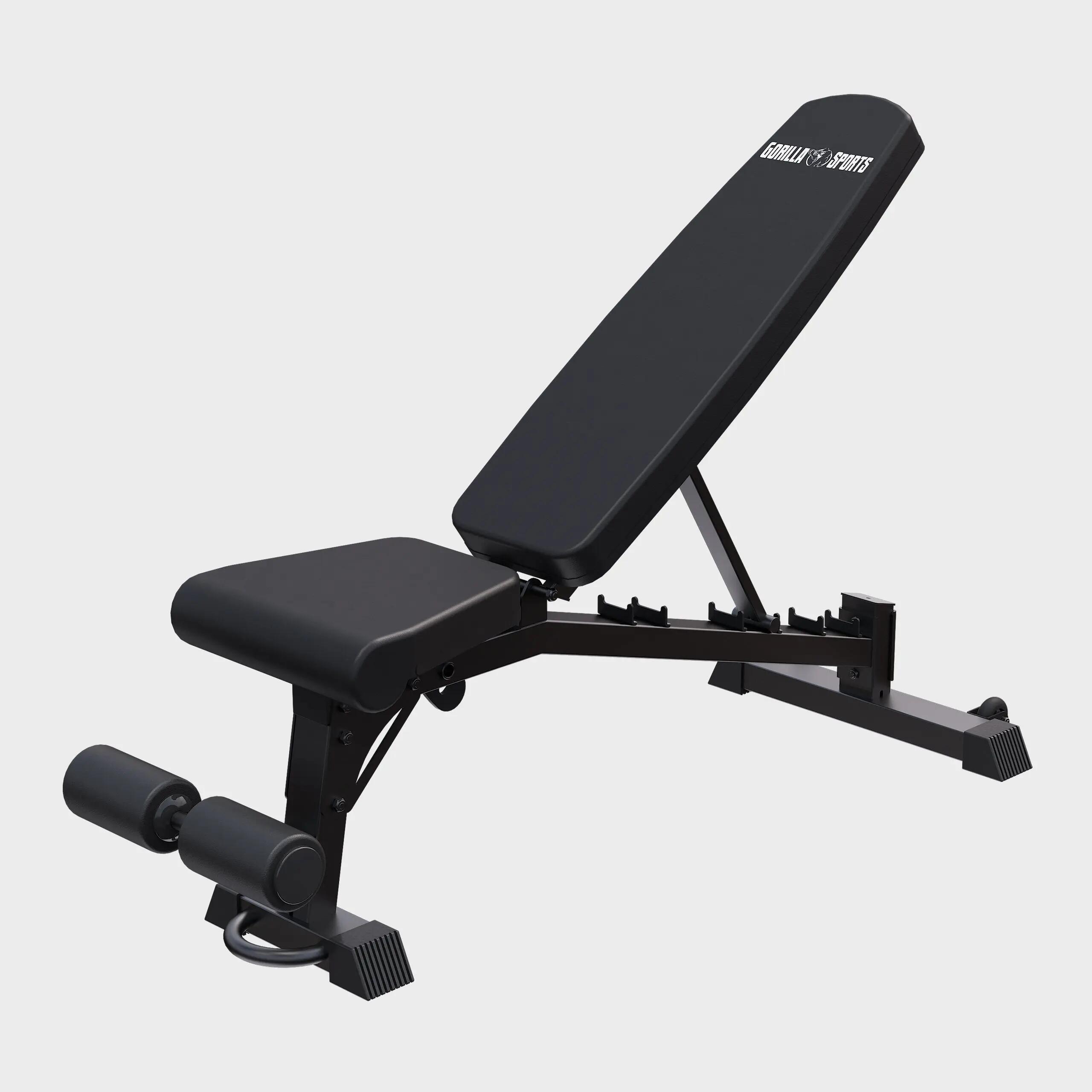 Verstelbare Halterbank - Fitnessbank - Verstelbaar - Max. 400 kg - Met 1/9