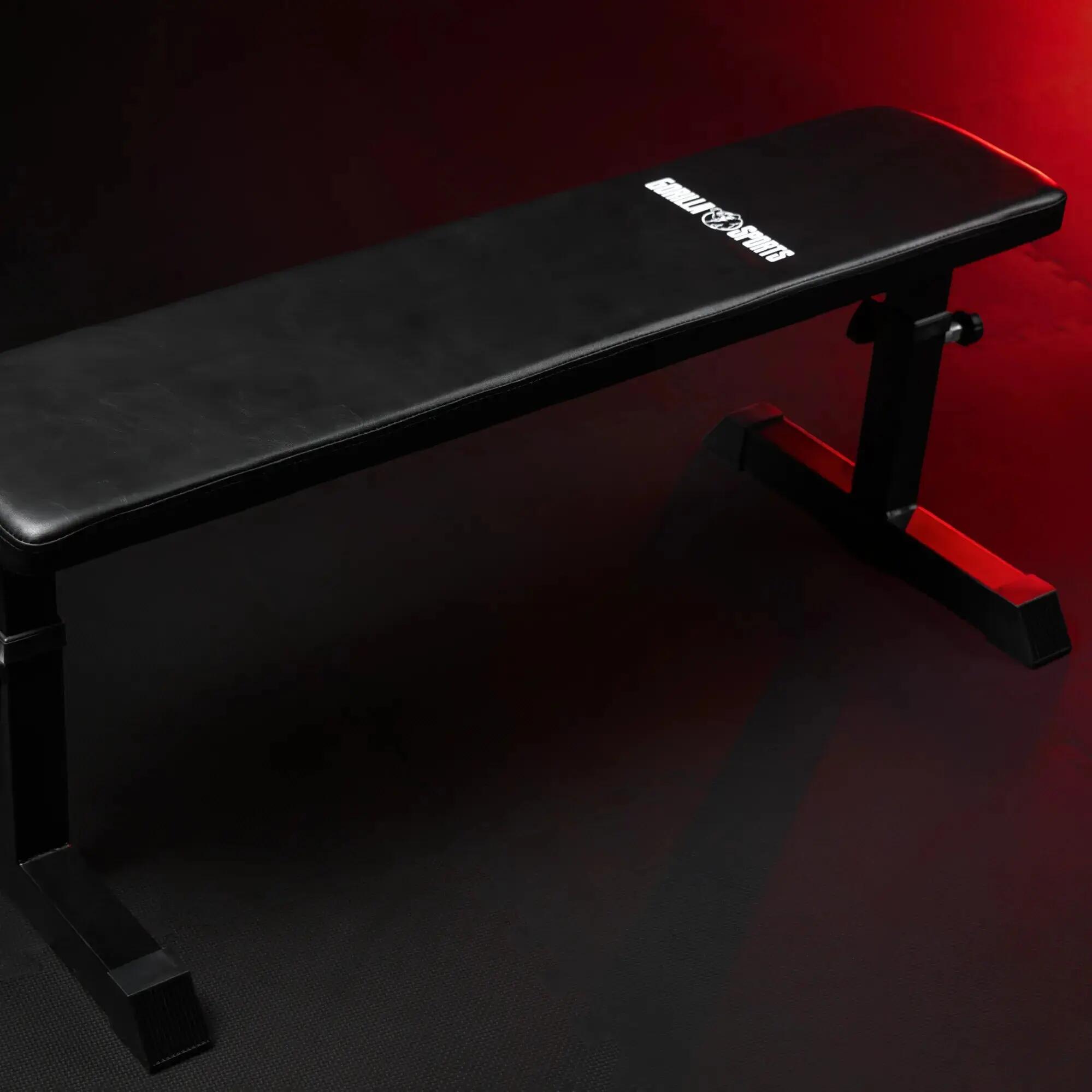 Posilovací lavice - fitness - nastavitelná plochá lavice - model 2645 9/10