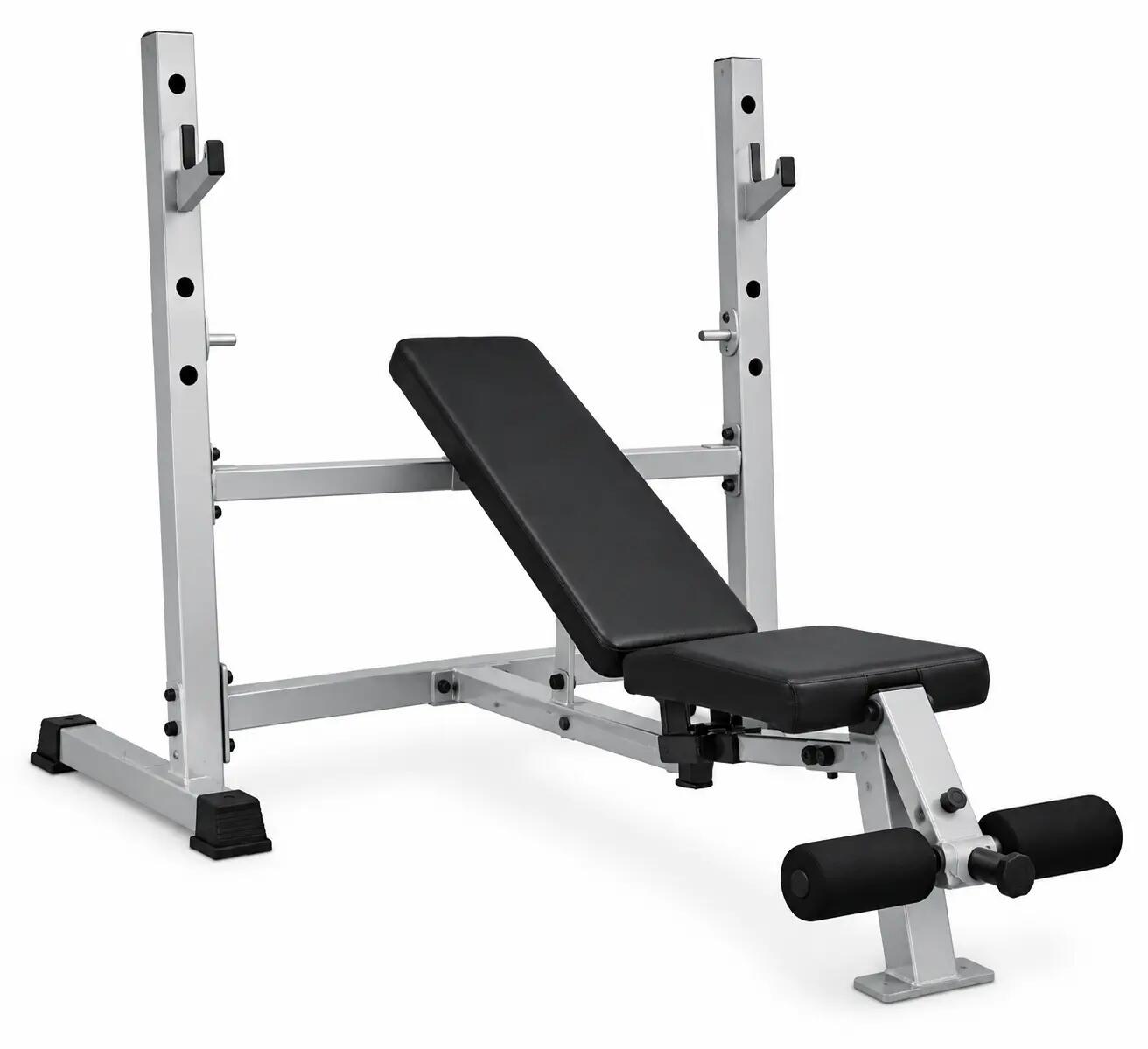 Banc de musculation combiné avec rack POB44 pour fitness 3/3