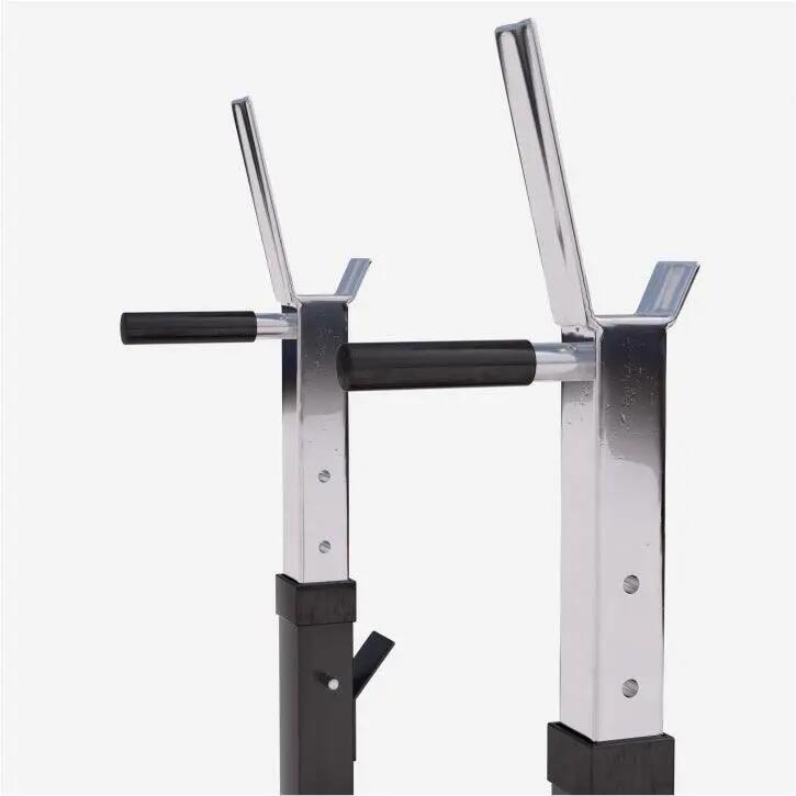 Banc de musculation Gorilla Sports + set d'haltères 97,5 kg noir 9/13