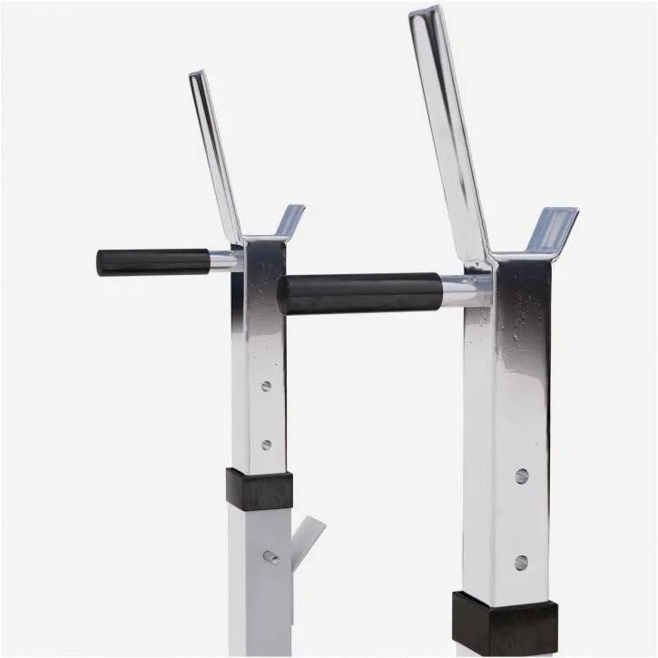 Banc Musculation - Pliable, Réglable avec Support, Set Haltère 38kg, Home Gym 8/11