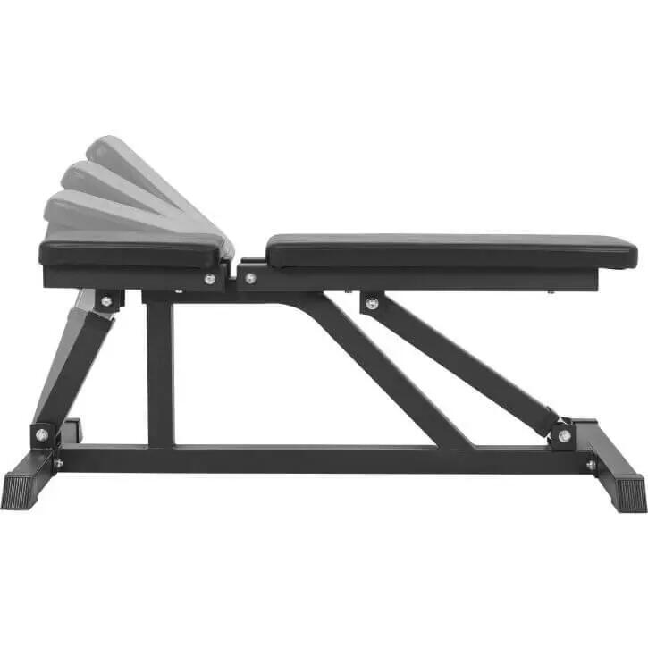 Pack complet avec banc multipositions et set d'haltère olympique de 150 KG 8/8