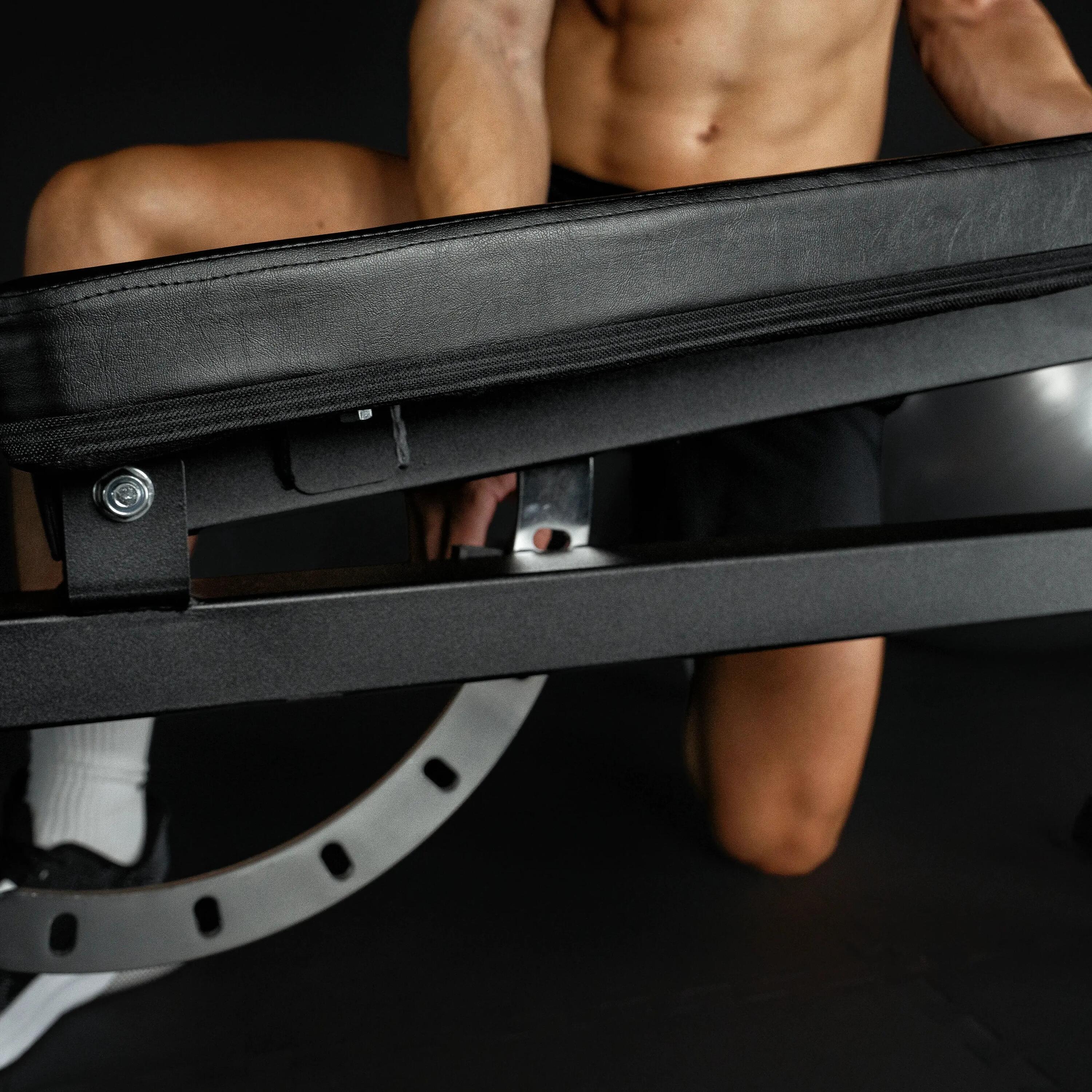 Banc de musculation Gorilla Sports acier inclinable 7 positions 250kg 8/12