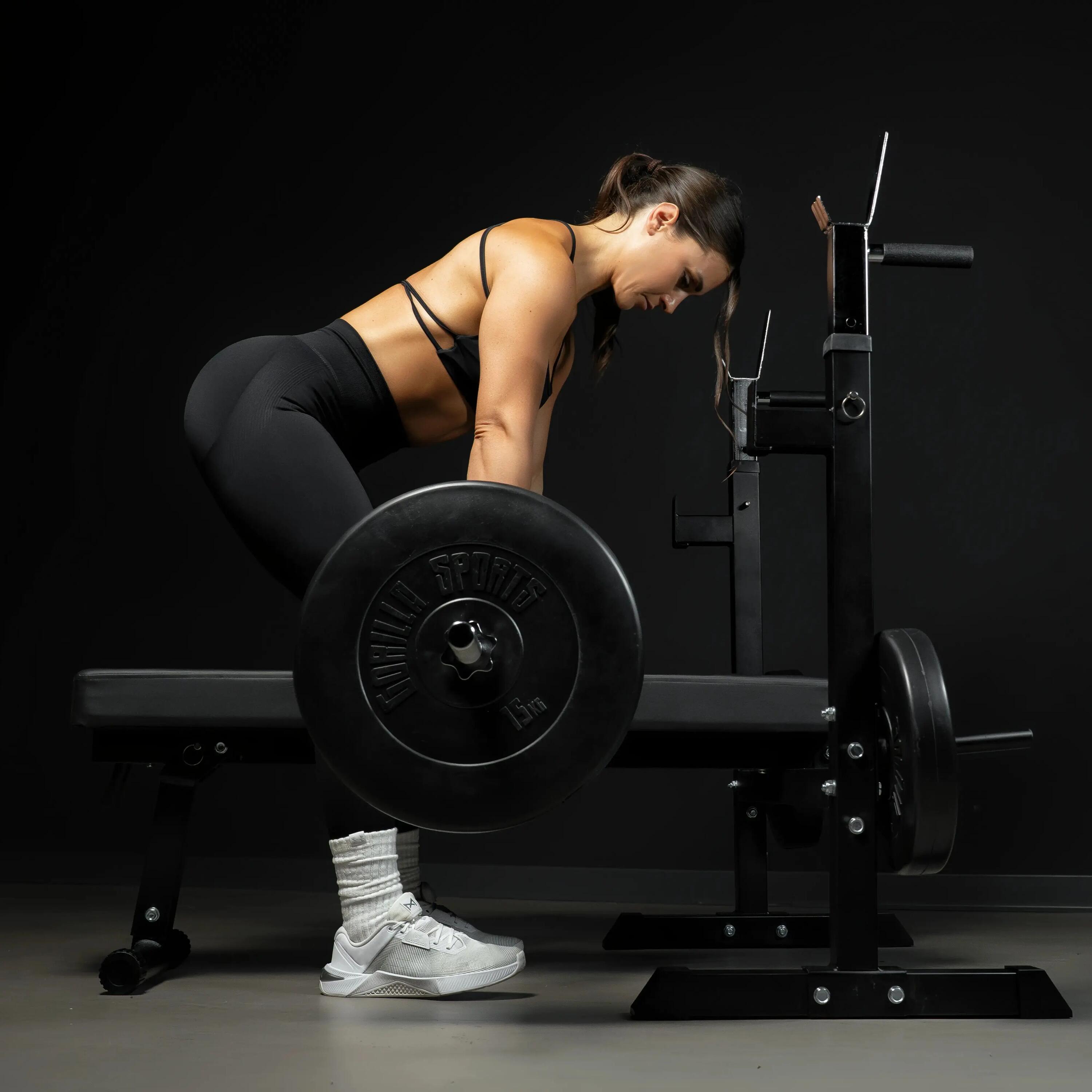 Verstelbare Halterbank - Extra breed - Opklapbaar - Fitnessbank - Belastbaar 9/12