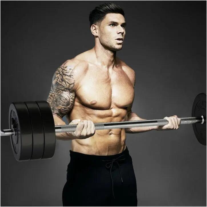 Banc Musculation - Pliable, Réglable avec Support, Set Haltère 38kg, Home Gym 11/11