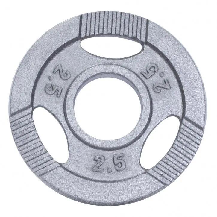 Vlakke halterbank met 130 kg olympische halter 13/15