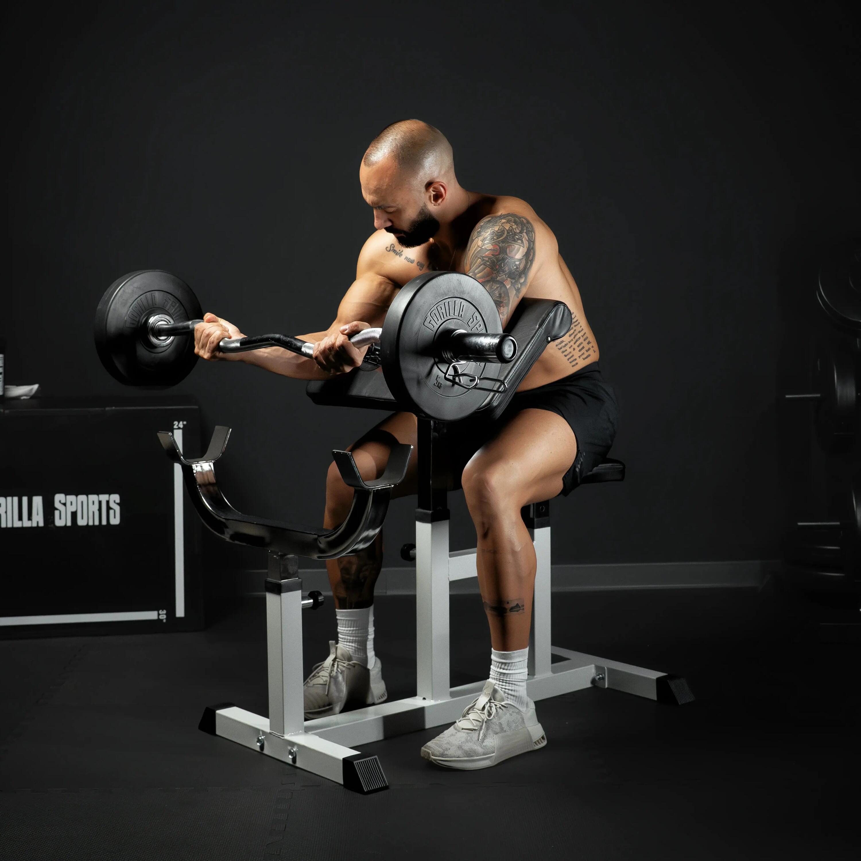 Banc de musculation pour biceps 8/10