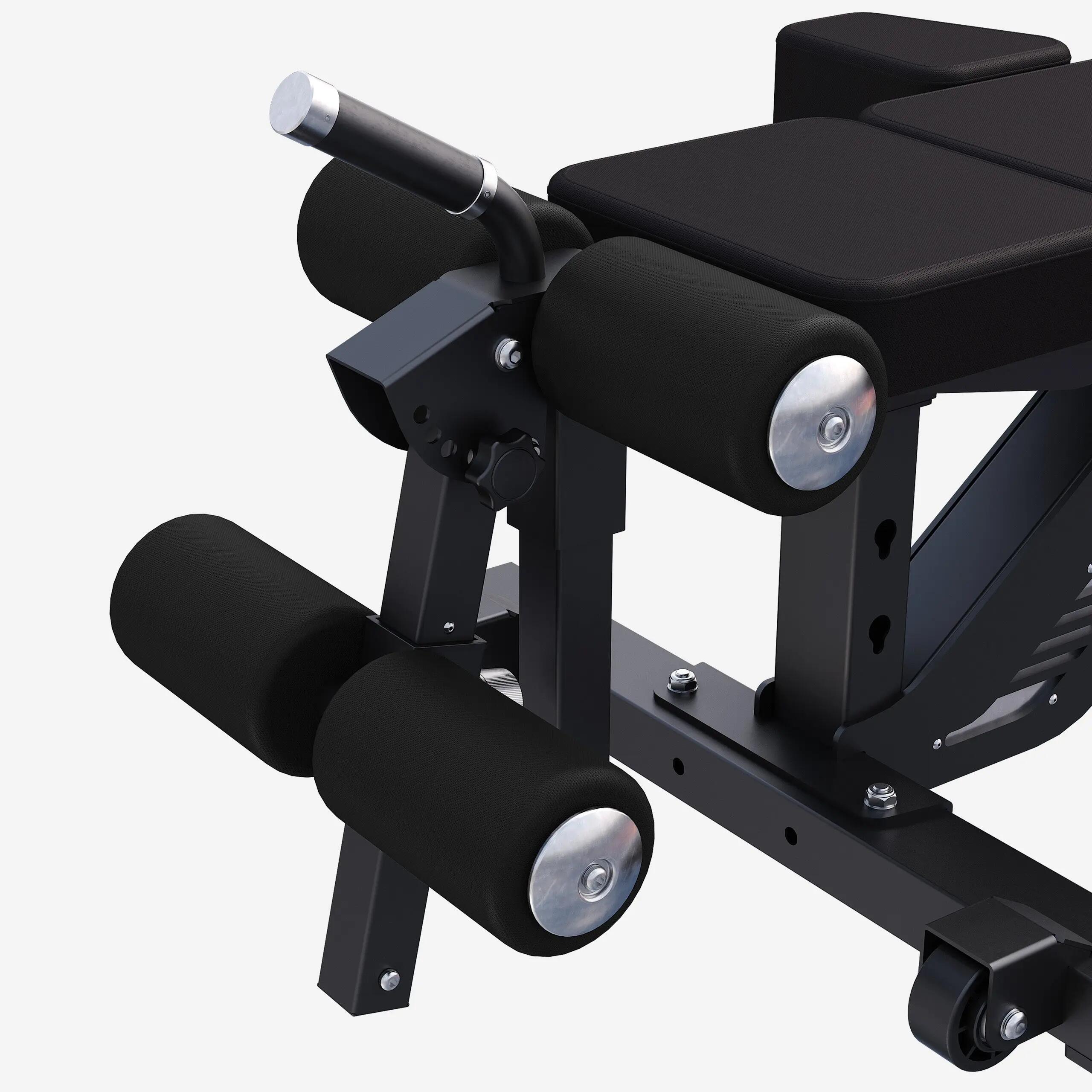 Hantelbank verstellbar 11 Positionen 900 kg Krafttraining 7/10