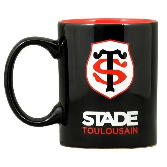 Mug noir céramique Stade Toulousain 2/2