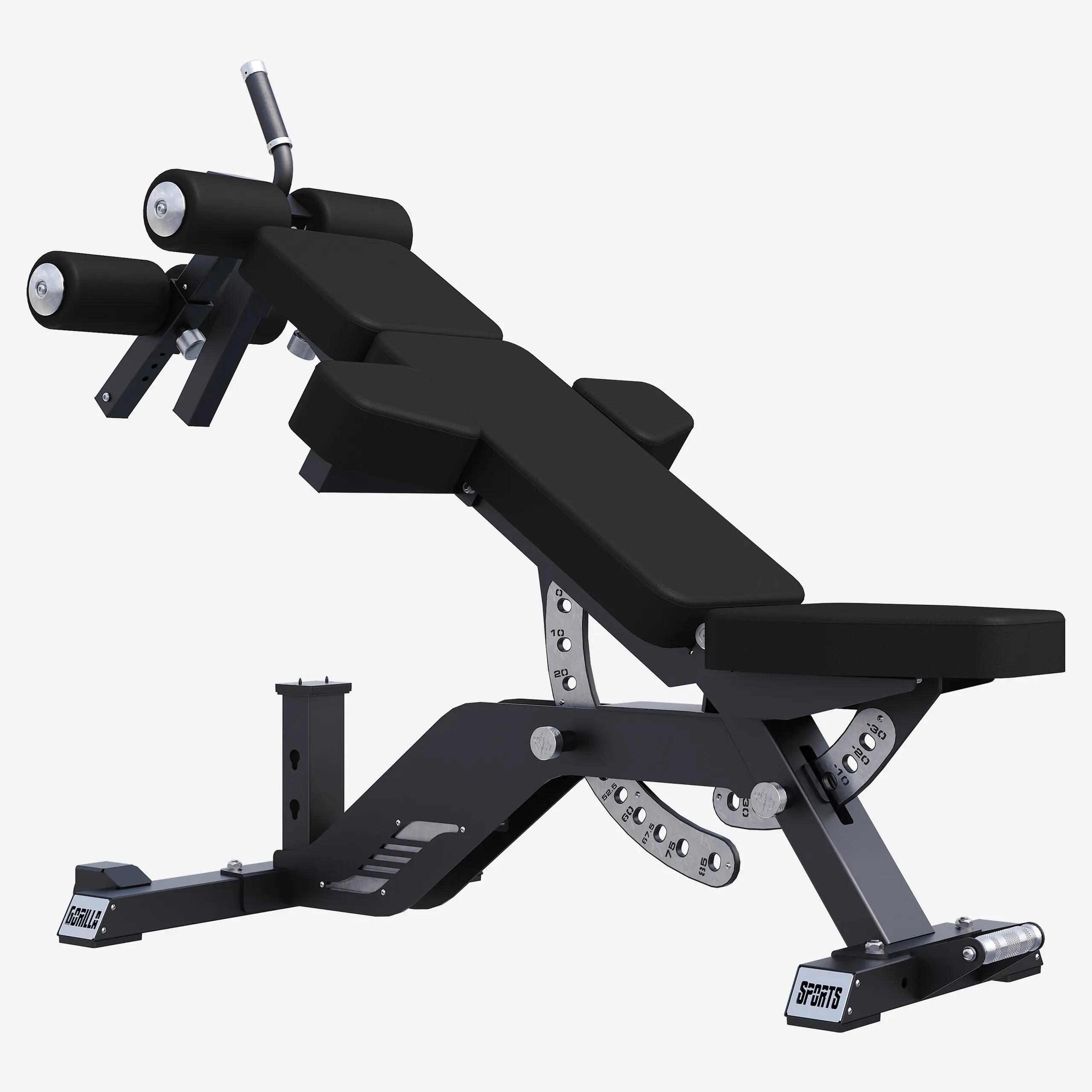 Hantelbank verstellbar 11 Positionen 900 kg Krafttraining 3/10