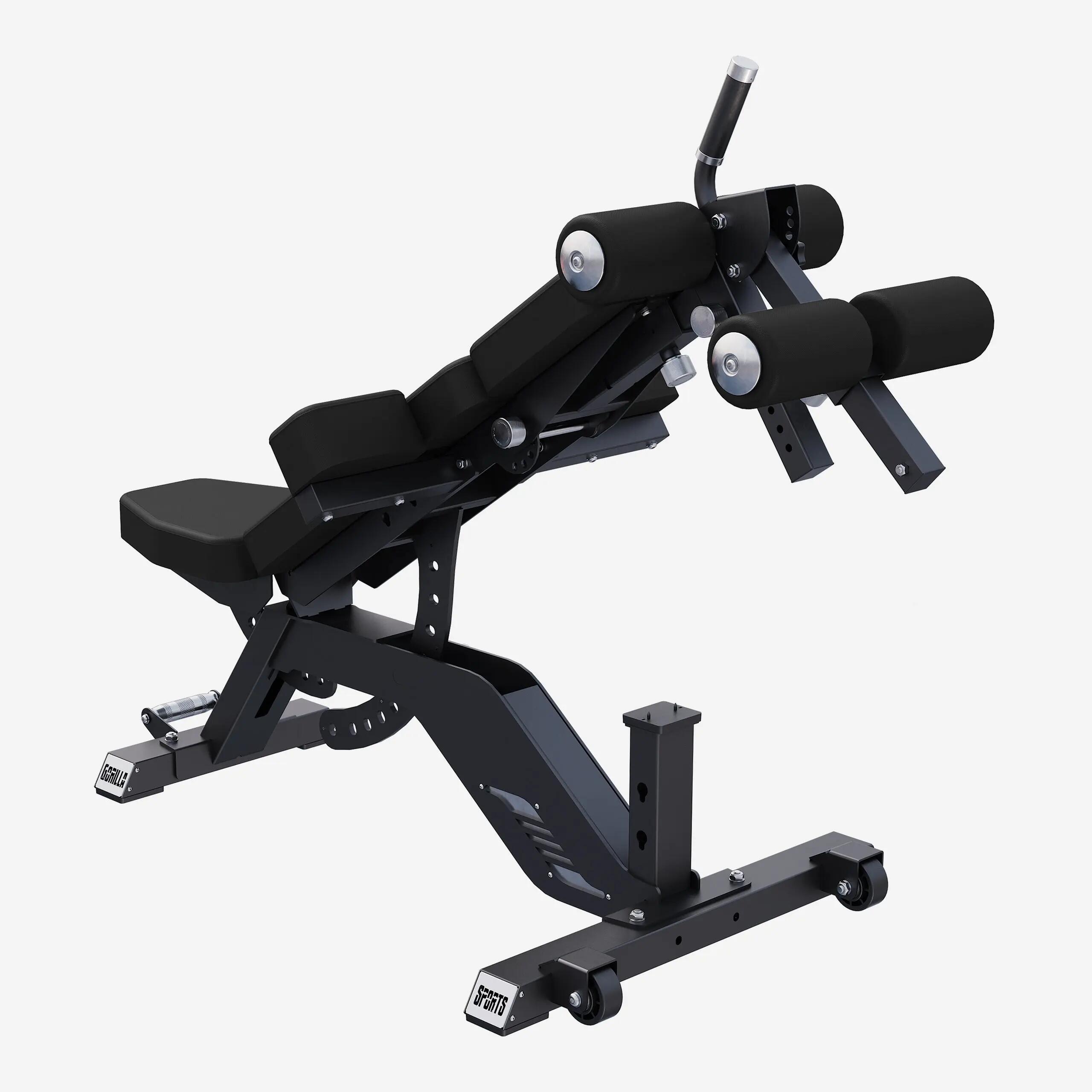 Hantelbank verstellbar 11 Positionen 900 kg Krafttraining 2/10