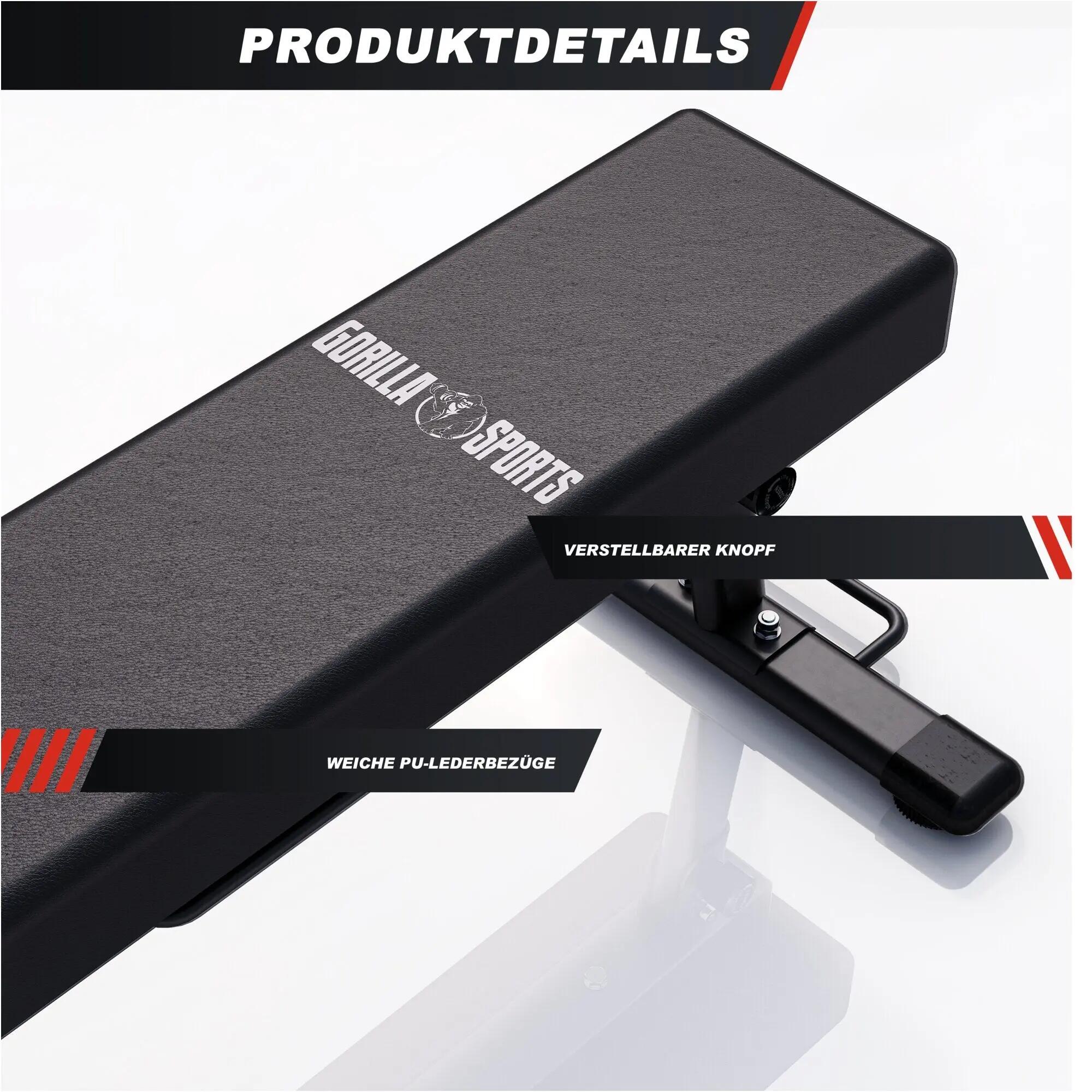 Banc Musculation - Plat, Banc Pliable, Acier Appareil Musculation, Work Bench 4/10