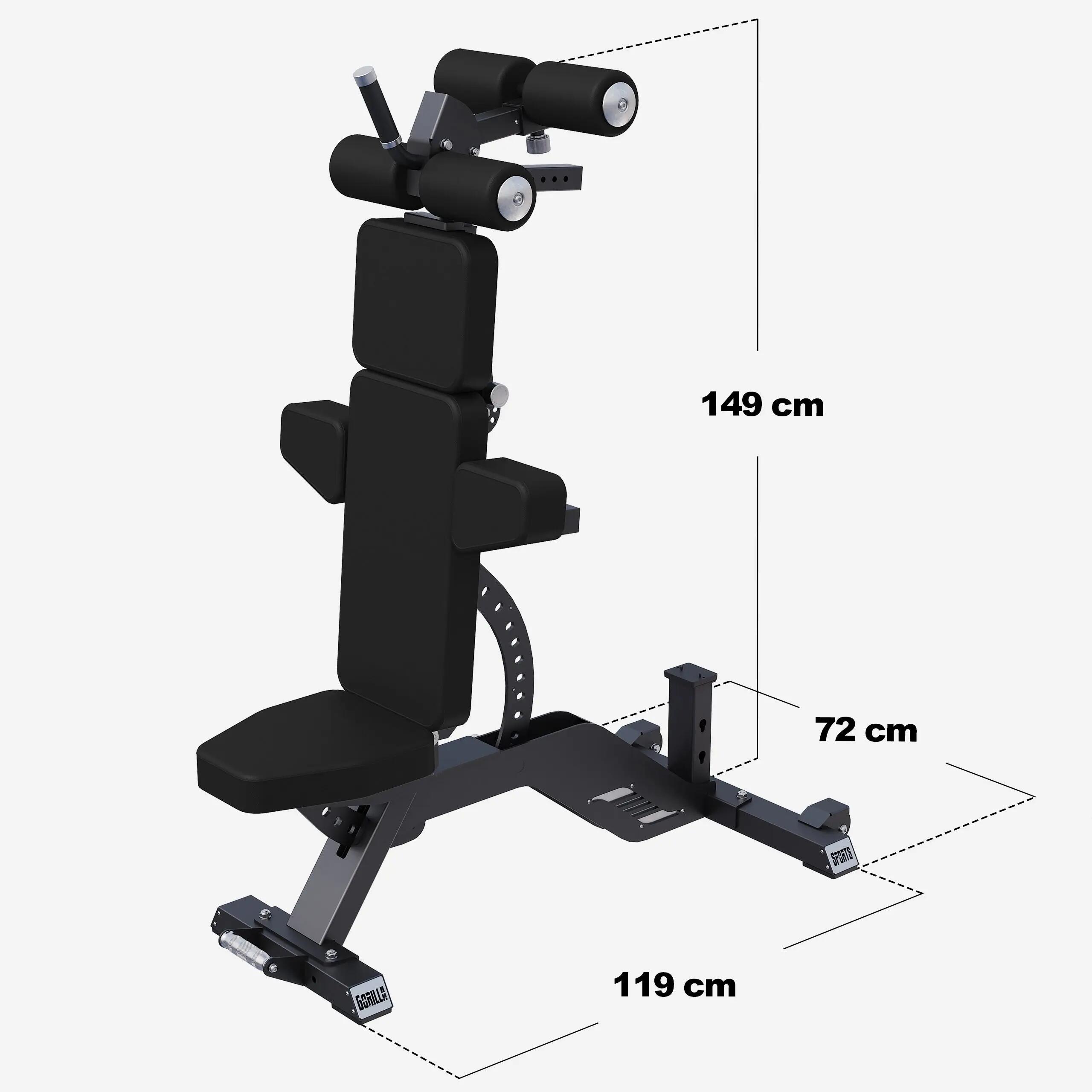 Hantelbank verstellbar 11 Positionen 900 kg Krafttraining 10/10