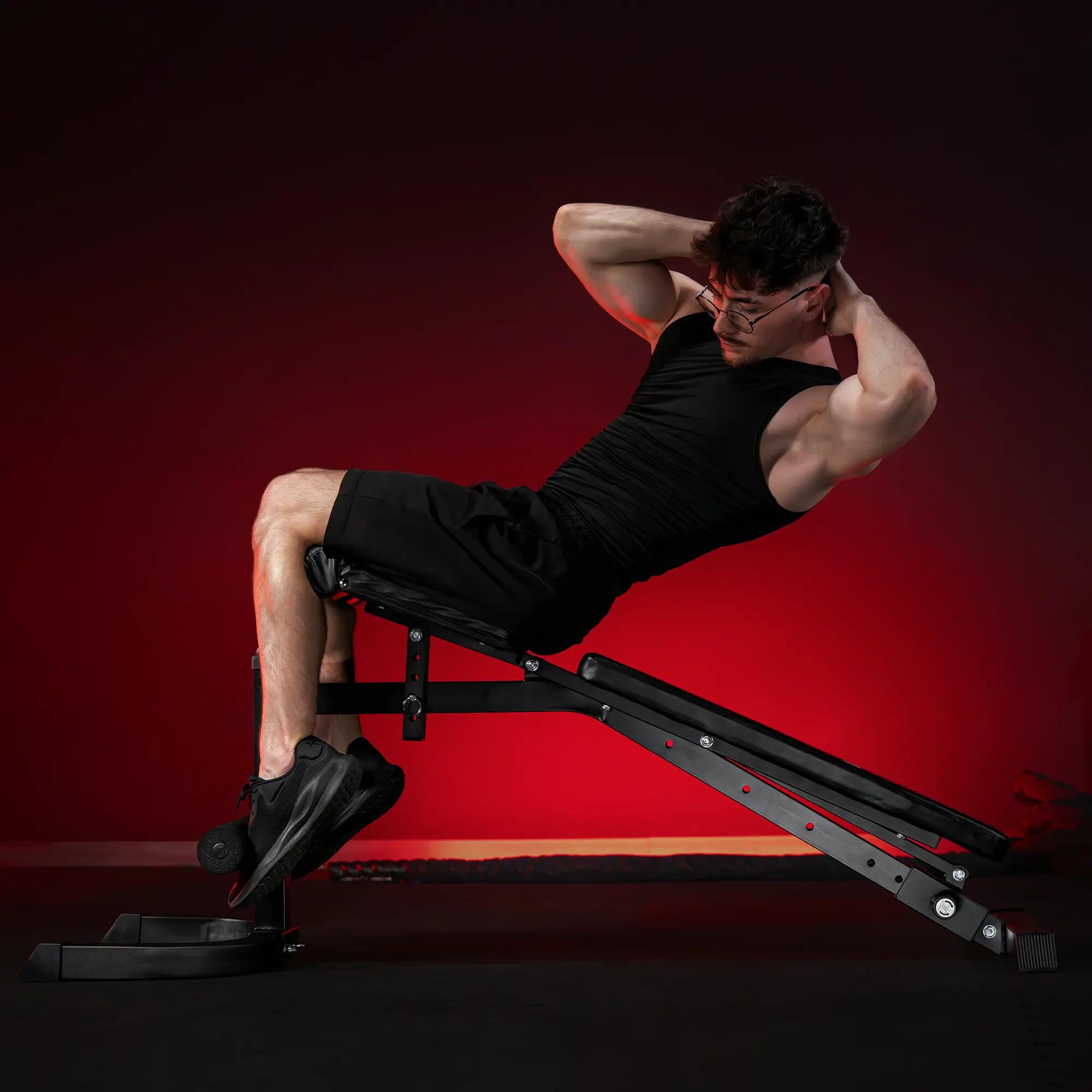 Banc de musculation incliné réglable 10/10