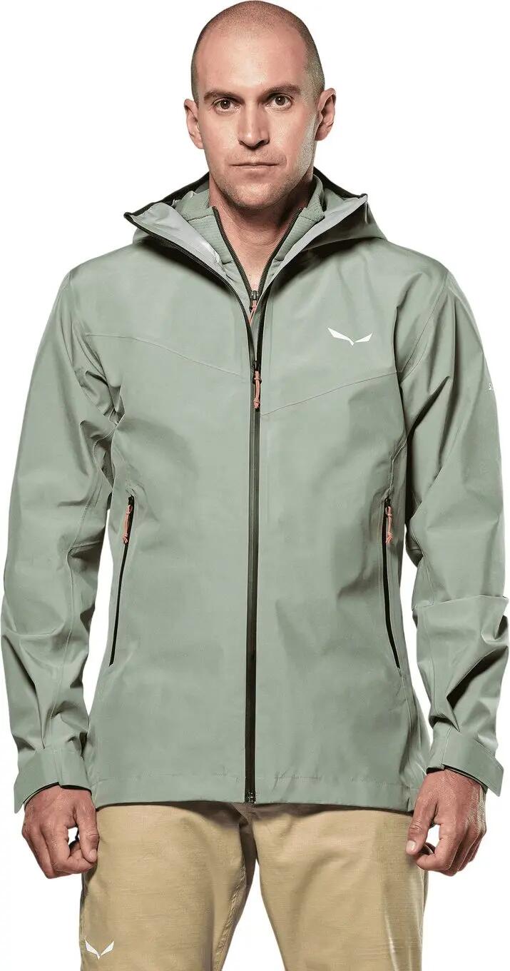 Veste Imperméable Salewa Puez Gore-Tex 3L Vert Homme 1/7