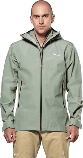 Veste Imperméable Salewa Puez Gore-Tex 3L Vert Homme
