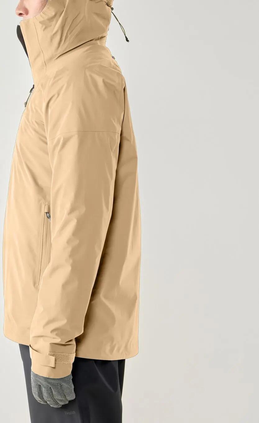 Haglöfs L.I.M Airak Gore-Tex waterdichte jas voor heren, beige 2/4