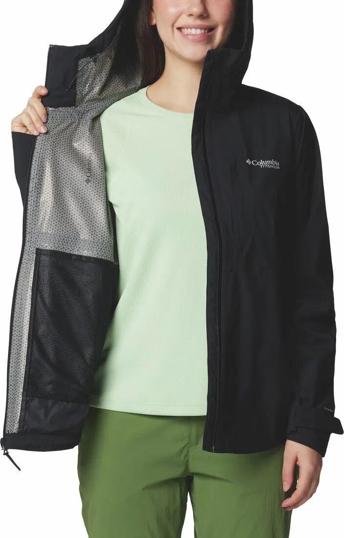 Columbia Ampli-Dry III Women' sWaterproof Jacket Schwarze 5/7