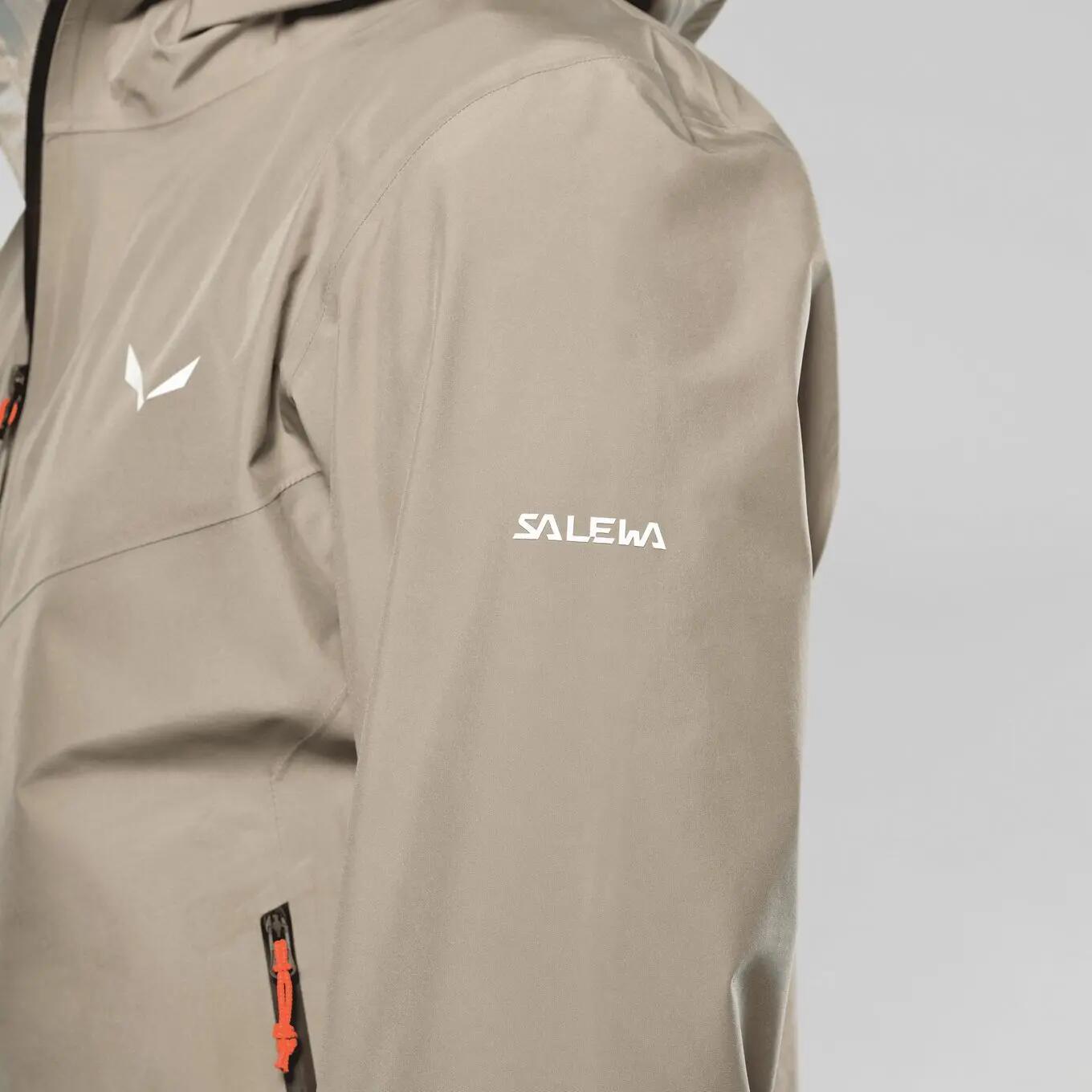Veste Impermeable Salewa Puez Gore-Tex 3L Beige Homme 5/7