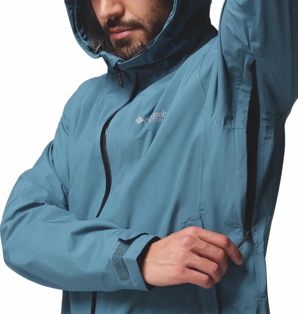 Columbia Ampli-Dry II Regenjacke Blau 5/7