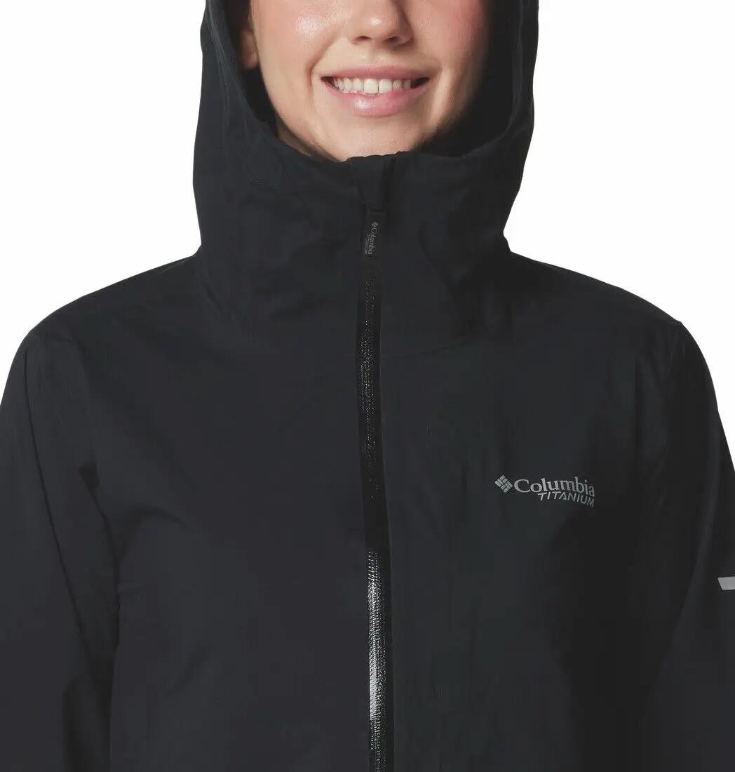 Columbia Ampli-Dry III Women' sWaterproof Jacket Schwarze 4/7