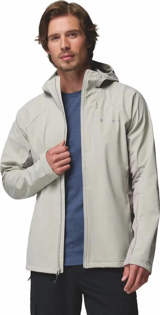 Veste Softshell Columbia Trailborne Gris Homme 4/7