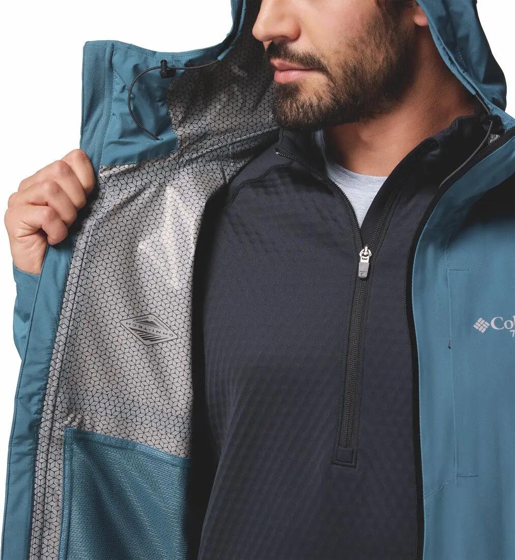 Columbia Ampli-Dry II Regenjacke Blau 4/7