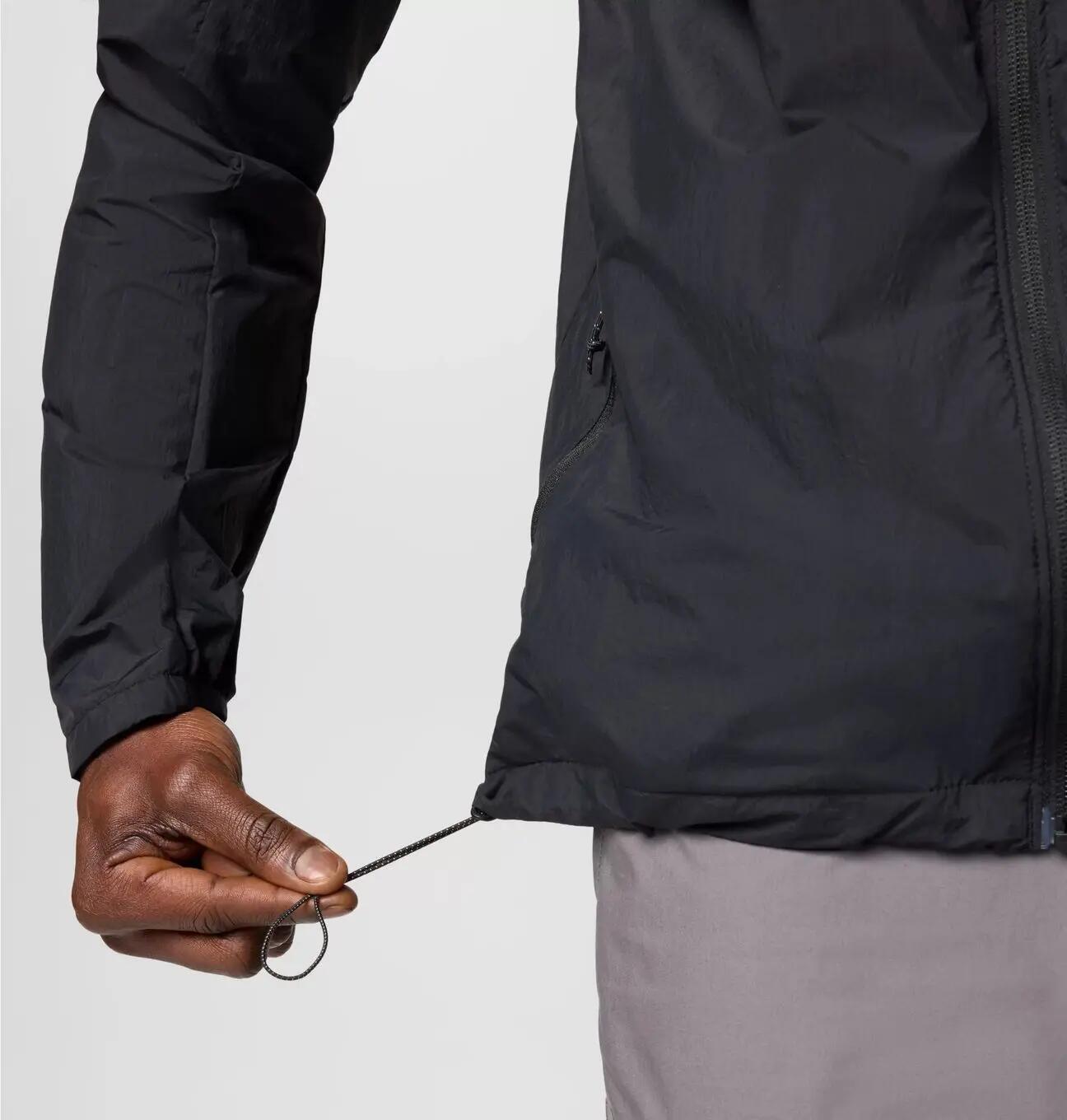 Veste Coupe Vent Columbia Loop Trail II Noir Homme 4/7