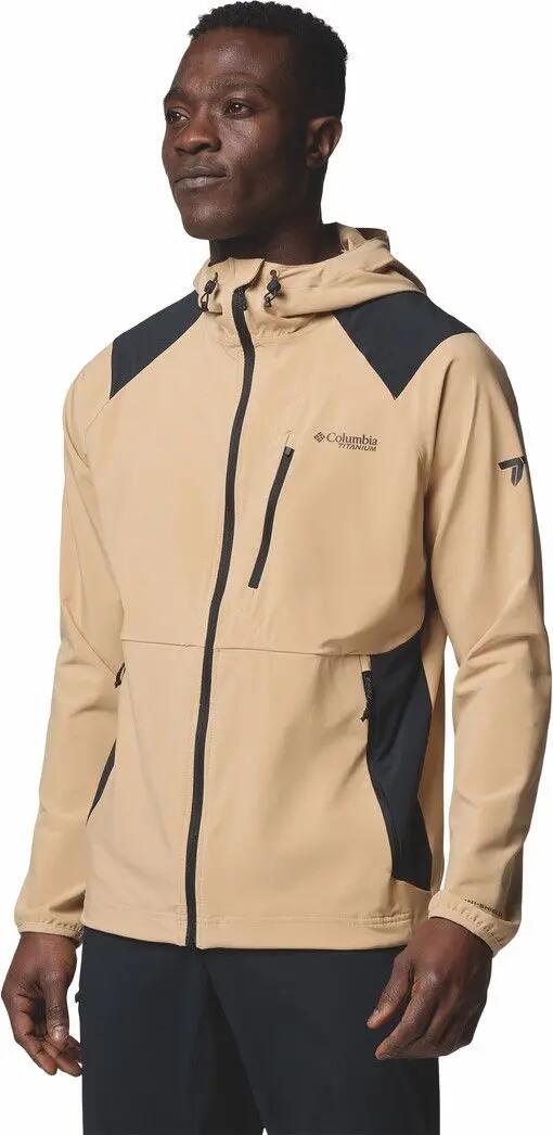 Columbia Triple Canyon Beige Softshell Jas 4/7