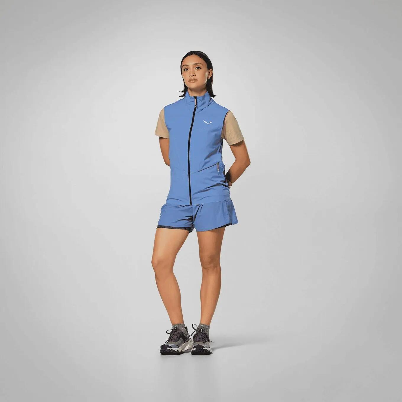 Gilet Softshell Salewa Pedroc Durastretch Bleu Femme 2/7