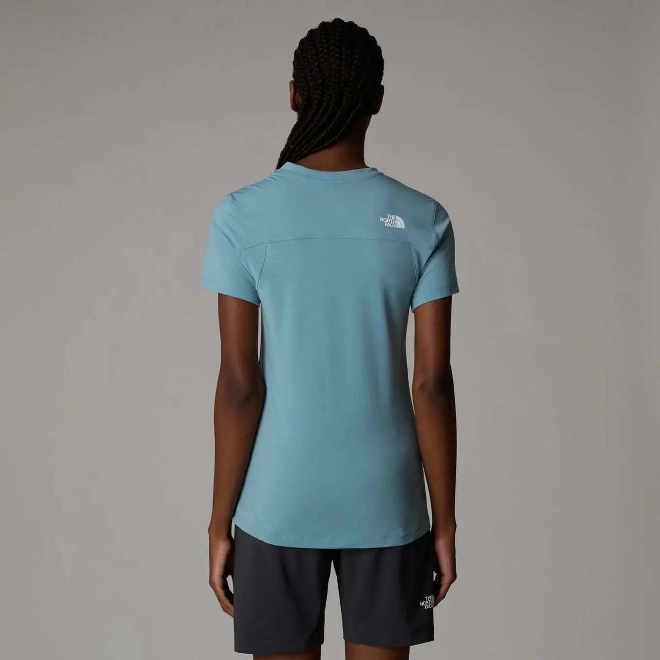 T-Shirt Technique Femme The North Face Lightning Alpine Bleu 3/5