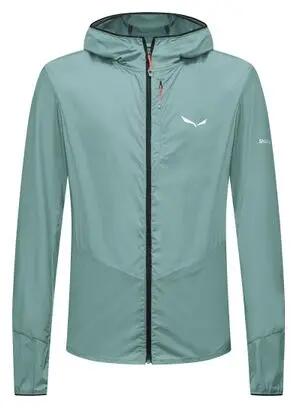 Giacca antivento Salewa Pedroc Wind HD Light blu da uomo 7/8