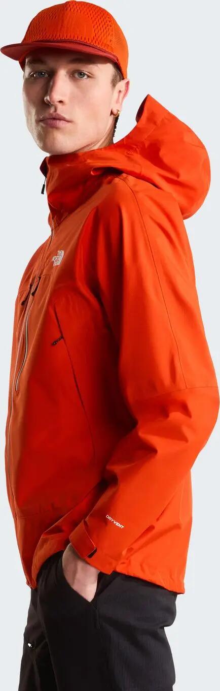 Wasserdichte Jacke The North Face Valley View Rot Herren 3/7