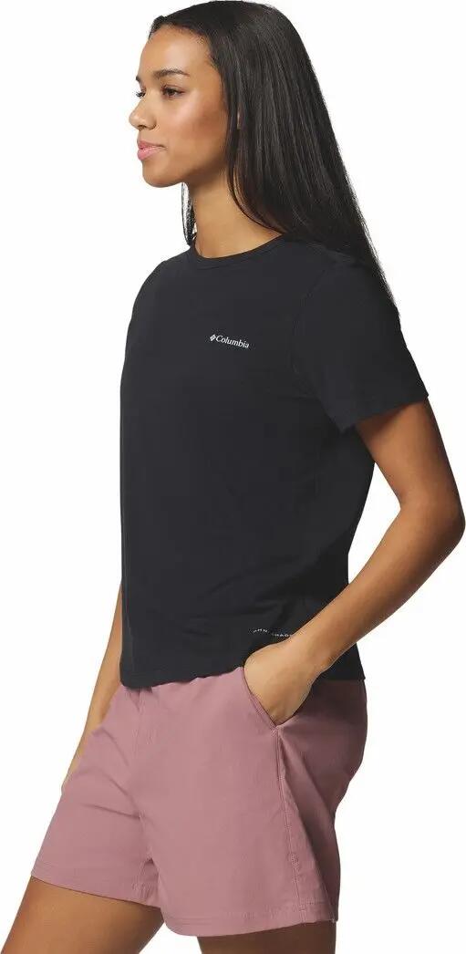 Columbia Sun Trek II Women's Technical T-Shirt Schwarz 3/5