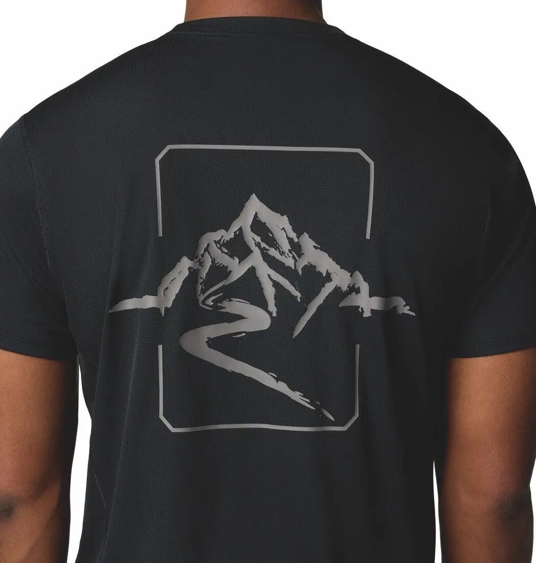Columbia Graphic Cirque River Pro Technical T-Shirt Nero Uomo 5/7