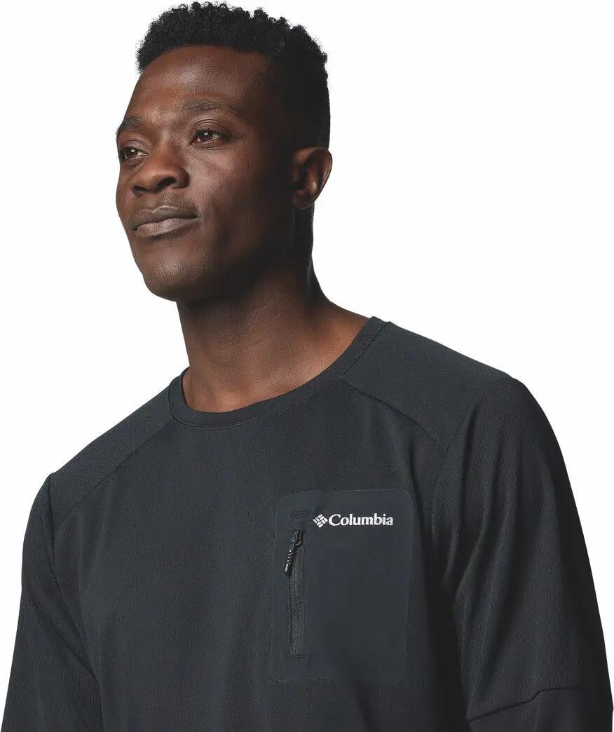 Camiseta técnica de manga larga Columbia Tech Negra 5/6