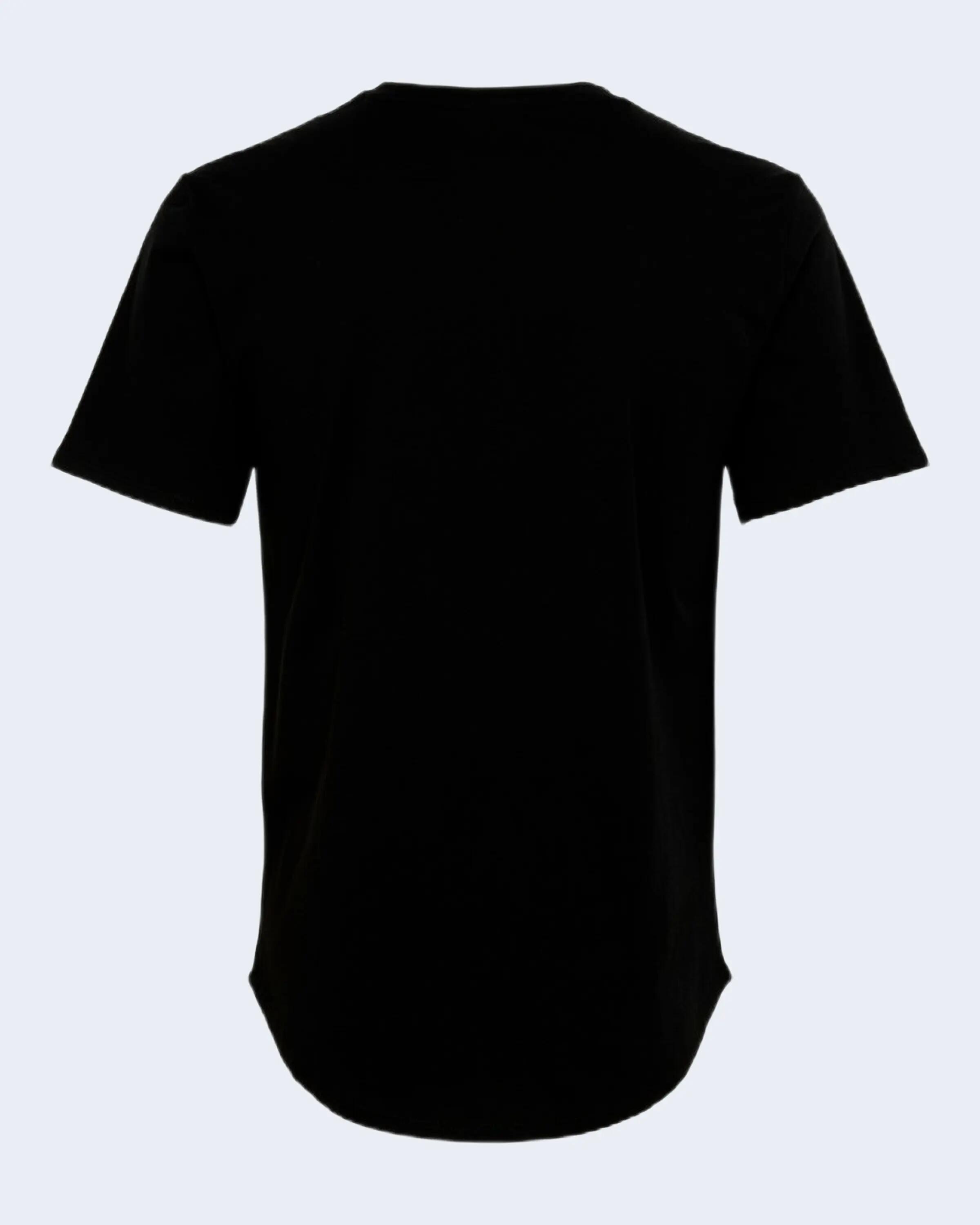 MEN'S Crop Top MATT LONGY SS TEE NOOS SCHWARZ 4/4
