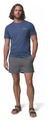 Camiseta técnica Columbia Zero Rules azul claro para hombre 7/7