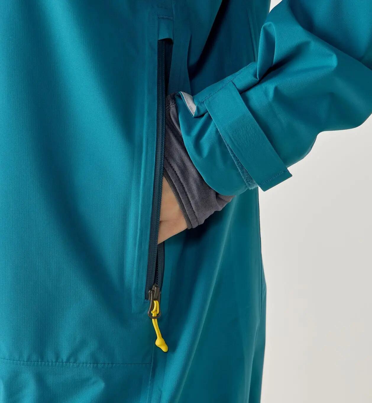 Haglöfs L.I.M Airak 2.5L wasserdichte Kapuzenjacke Blau Women 5/7