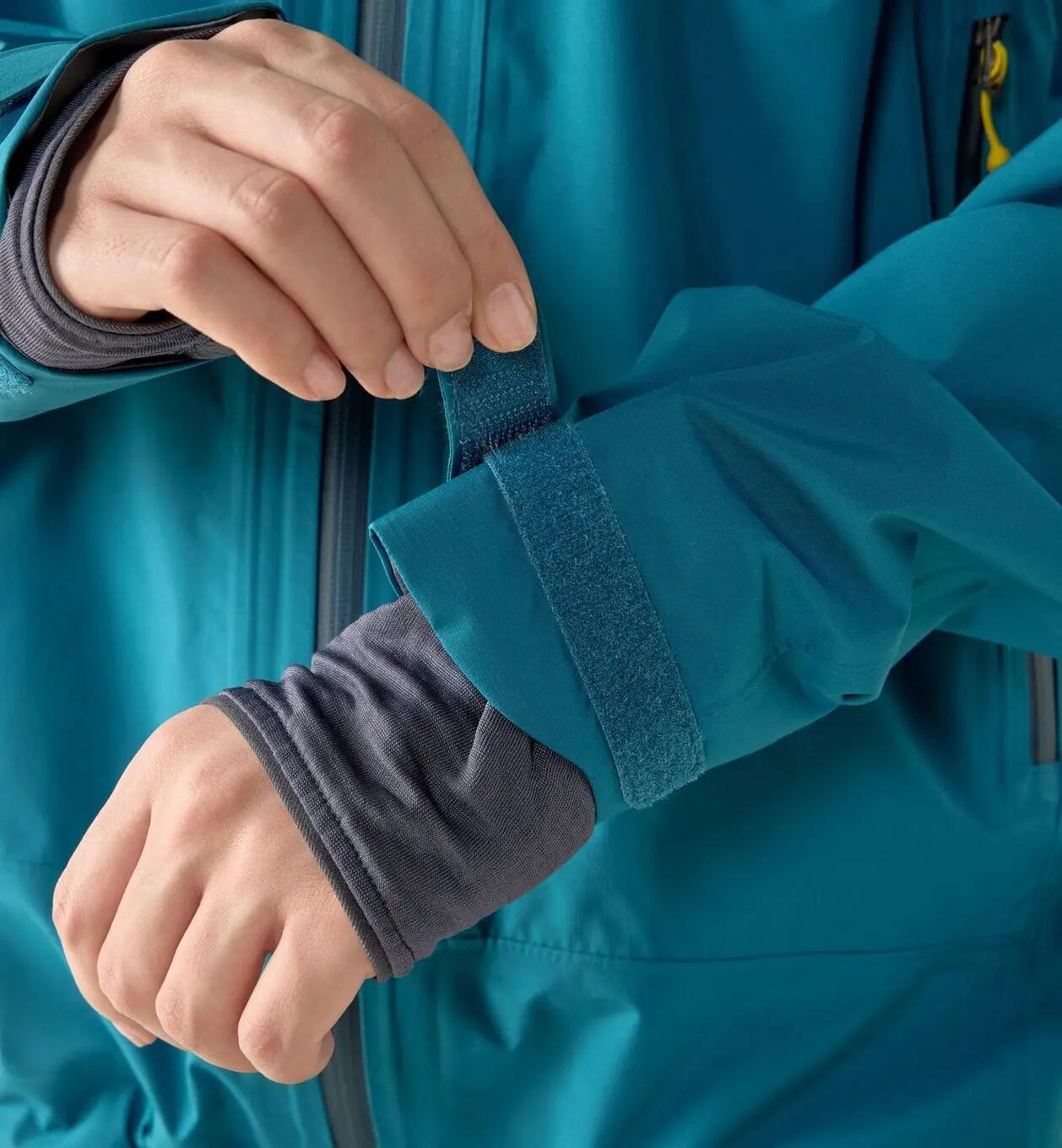 Haglöfs L.I.M Airak 2.5L wasserdichte Kapuzenjacke Blau Women 4/7