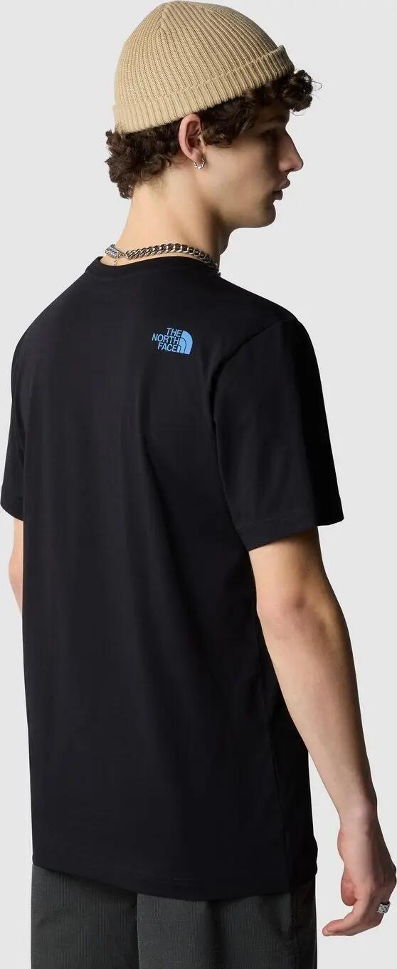The North Face Mountain Line T-Shirt Korte Mouw Man Zwart 3/5