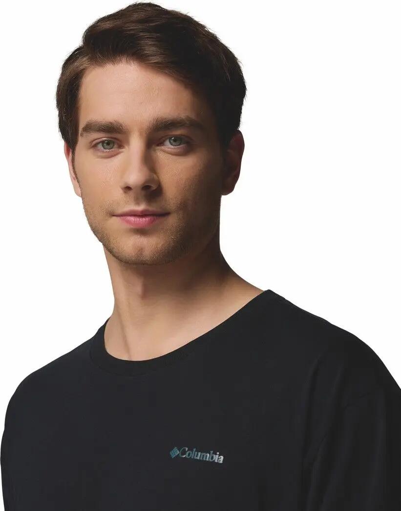 Camiseta de manga larga Columbia Black Butte Negra 4/6