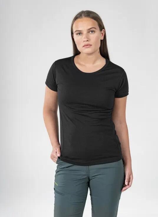 T-shirt Femme Devold Breeze Mérinos 150 Noir 2/2