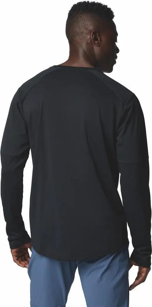 Camiseta técnica de manga larga Columbia Tech Negra 2/6