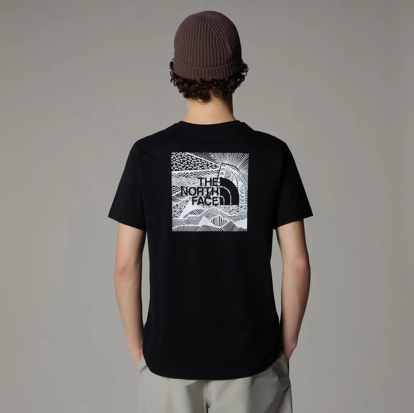 The North Face Redbox Celebration Short Sleeve T-Shirt Black 3/6