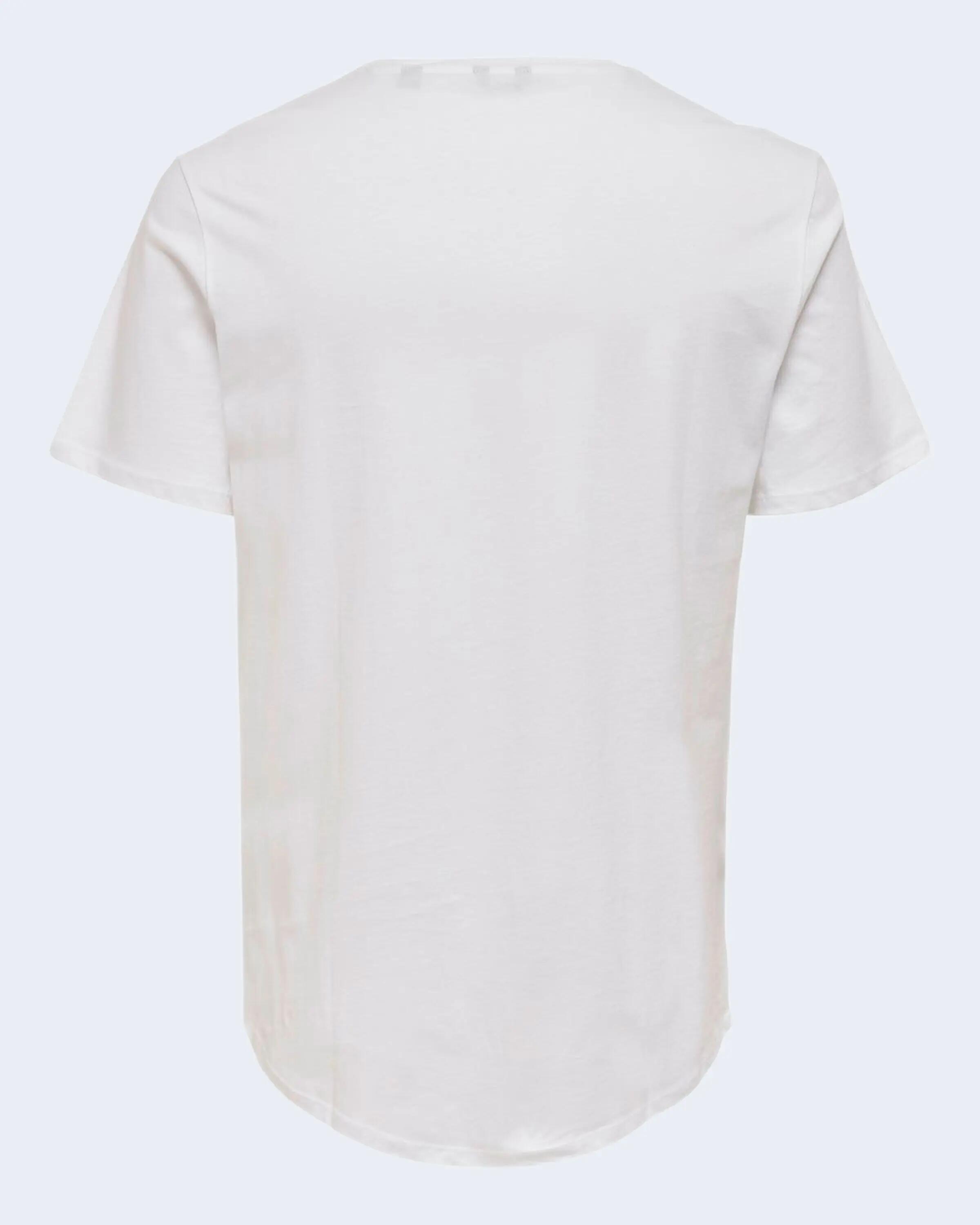 MEN'S Crop Top MATT LONGY SS TEE NOOS WEISS 5/5