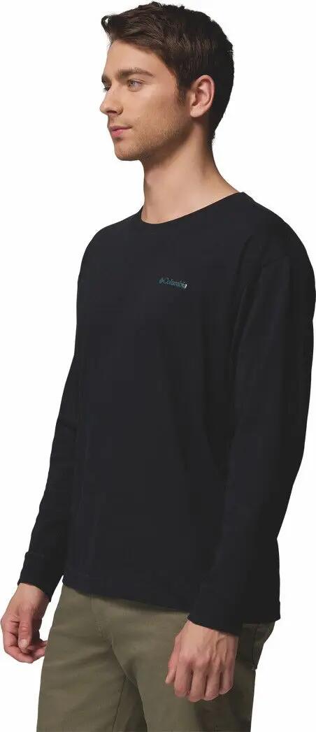 Camiseta de manga larga Columbia Black Butte Negra 3/6