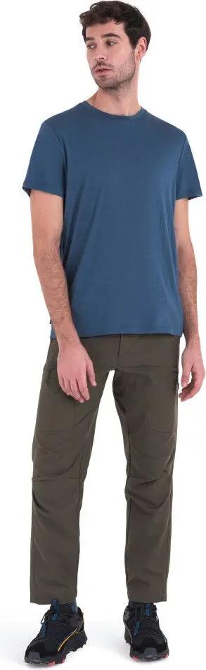 T-shirt Technique Homme Icebreaker Merino 150 Tech Lite Bleu 3/5